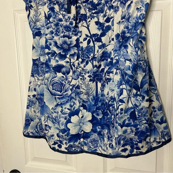 Anthropologie Maeve Strapless Mini Dress